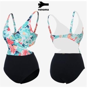 레노마스포츠 여성 워터플라워 비치원피스수영복 LS20321 -모노