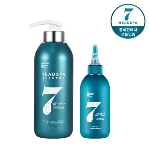 헤드스파7 썬트리샴푸 500ml+트리트먼트 200ml 2종세트