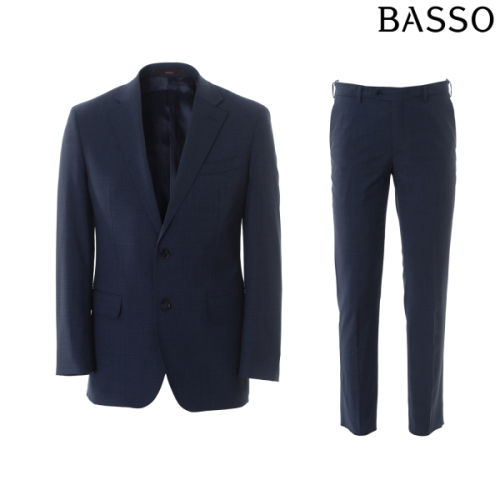 바쏘 네이비 마이크로 평직 울 셋업 B U2JF37AB U2PF37A