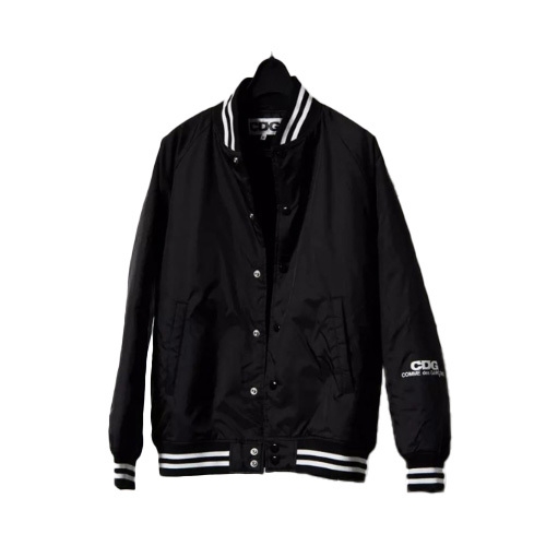 꼼데가르송 CDG 바시티 자켓 패딩 브루종 블랙 SZ-J023