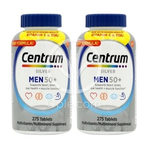 센트룸 멀티비타민 미네랄 실버 포 맨 275정