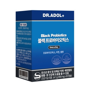 닥터아돌 블랙베리 프로바이오틱스 490mg 30캡슐