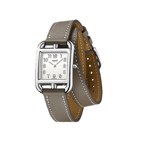 에르메스 케이프 코드 와치 더블투어 에토프 여성시계 CAPE COD WATCH 23 X 23 W040246WW00 가능풀셋