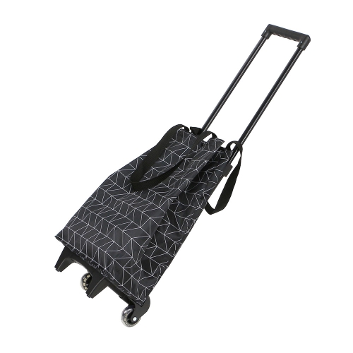 해피리빙  접이식 쇼핑카트 방수 시장가방 핸드캐리어