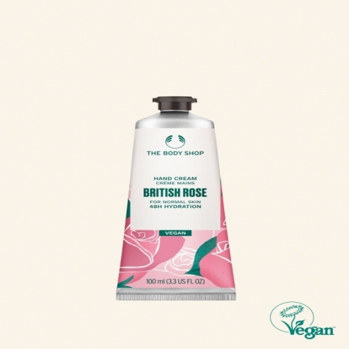 더바디샵 브리티쉬 로즈 페탈 소프트 핸드 크림 100ml