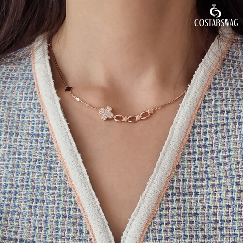 코스타스웨그  여성 14k DD450 금 목걸이