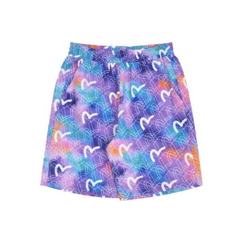 에비수 공용 화섬 프린트 반바지 EU2UPH701