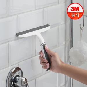 3M 스카치브라이트 유리닦이 스퀴즈 그레이 2개 변기솔 스퀴즈 청소브러쉬 유리닦이