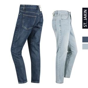 지니어스 남성 스트레이트 핏 데님 진 스판 청바지 STJJU2S516