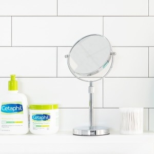 할메이드  높이조절 3배 확대양면 화장거울 탁상거울 8인치