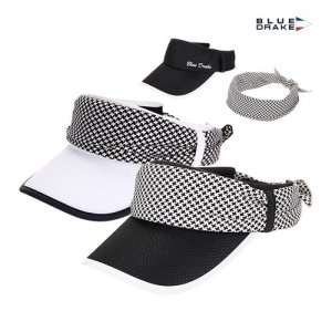 블루드레이크 여성 스카프 탈착 썬바이저 DL3HMCA02