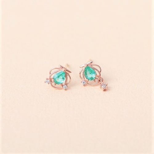 프린세스  로이드 GB 인어공주 10K Gold 귀걸이 LPTJ4047T