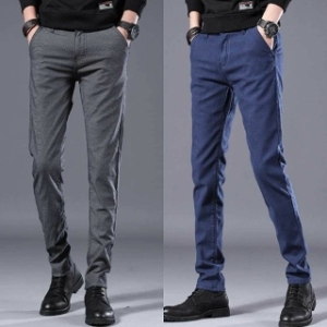 오너클랜 물산편한_W867FF1_남자쇼핑몰_남자면바지코디_남성여름바지_캐주얼 패션 모임 바지 코디 긴바지 빅사이즈 일자핏