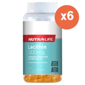  뉴트라라이프 레시틴 1200mg 240캡슐 5EA
