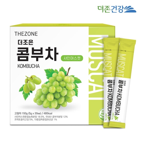 더존건강 더존 더조은 콤부차 샤인머스켓 30개입