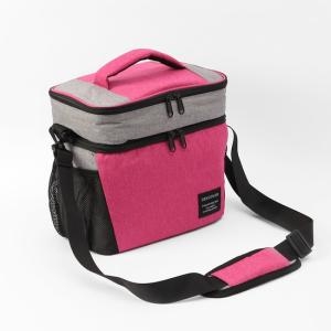 핑크  알로팜 보온보냉 가방