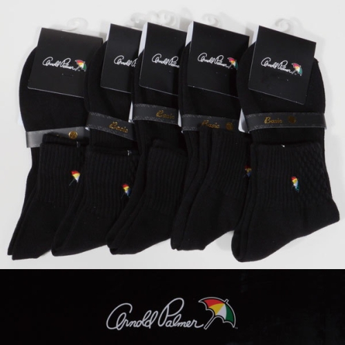 아놀드파마 고무목포인트 신사 로고자수 단목양말5008