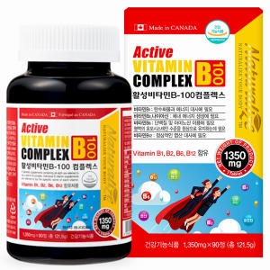 내추럴라이즈 활성비타민B-100 컴플렉스 1350mg 90정