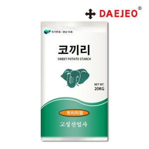 고성산업사 코끼리 고구마 전분 20kg