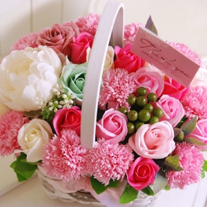 라벤더스 꽃바구니 용돈박스