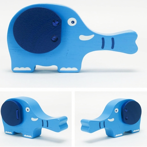 캐스터네츠 코끼리 원목 유아 악기놀이 어린이날선물 어린이장난감