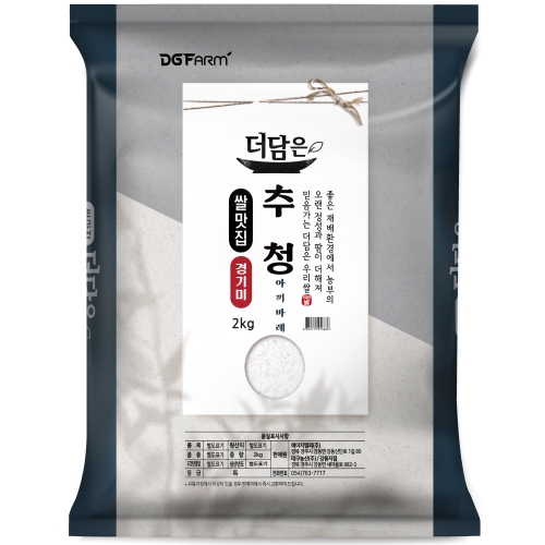 대구농산 경기미 추청 아끼바레 쌀 2kg 특등급 1개 - 에누리 가격비교