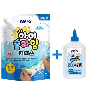 아모스  물풀 2.1L + 아이슬라임 액티 240ml 120X2