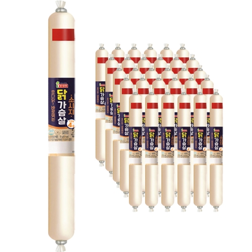 롯데푸드 단백질 닭가슴살 소시지 25g 50개 - 에누리 가격비교