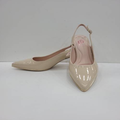 엘레강스 여성 무드 하이힐 슬링백 7센치 PFBMST613-5