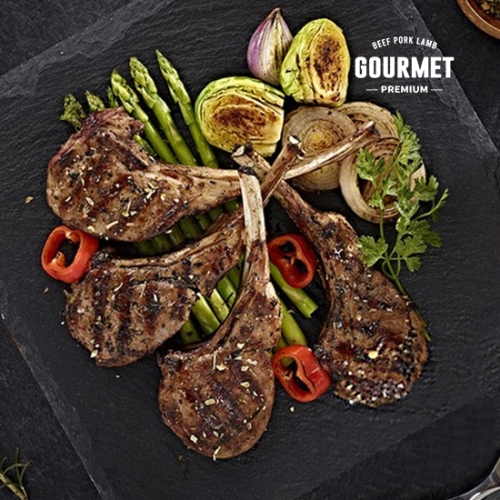 초램에프앤비  고메 프리미엄 프렌치랙 양갈비 스테이크 250g