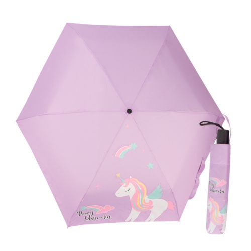 윙하우스 WH0611-유니콘3단수동우산50 아동용우산 유아우산