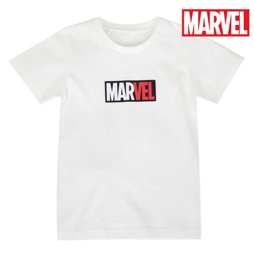 티엘 키즈 마블 남아 이드 반팔 티셔츠 (0B14M06826_WH)