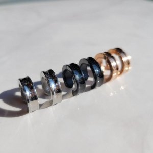 노블른 써지컬 스틸 오목 3색 귀찌 이어커브 8548069 8548069