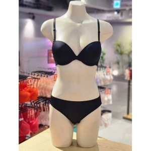 섹시쿠키 메쉬 블랙 브라삼각세트_ YSWBV004WPV004