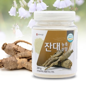 백세식품 잔대 농축분말 200g 1통