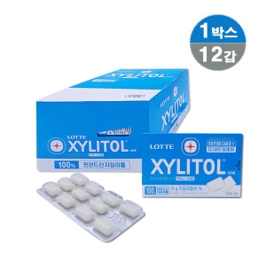 롯데제과  자일리톨 그린껌 16g x 12갑 192g