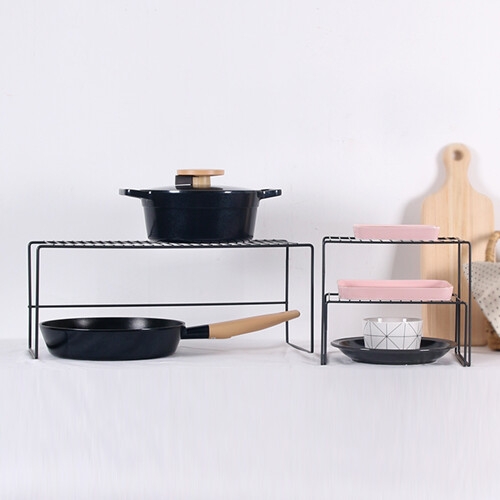 리빙해피  냄비 & 접시정리대(3종세트)