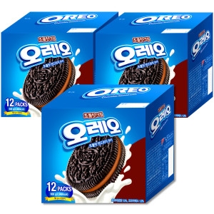 크래프트  오레오 초콜릿 샌드위치 쿠키 초코크림 600g