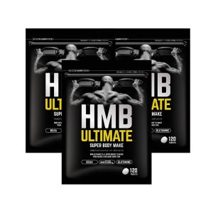 HMB ULTIMATE 에이치엠비 얼티밋 3팩 BCAA 글루타민 헬스 보충제 일본 화제 상품 직배송