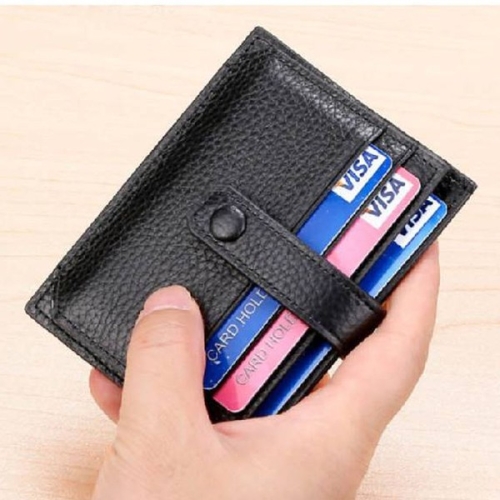 남자 여성 가죽 카드지갑 지갑 간단한 외출 9893155