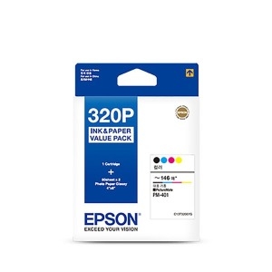 EPSON  정품 320P (T320070) 4색 세트
