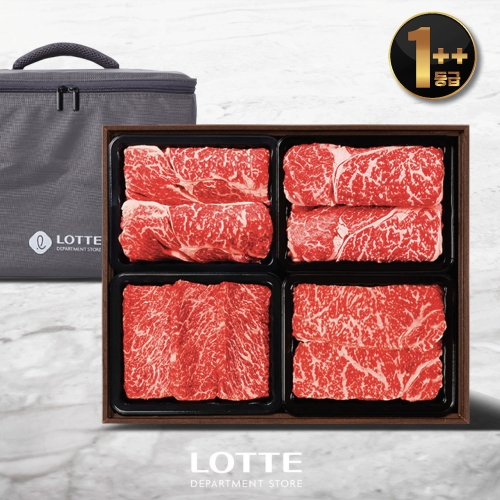 동양플러스 동양축산 의성마늘한우 1++등급 명품특선세트 1.6kg