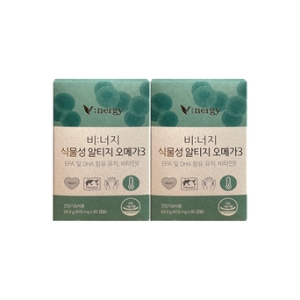  휴럼 비너지 식물성 오메가3 600mg 60캡슐 [3개]