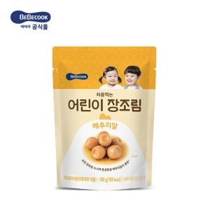 베베쿡 처음먹는 어린이 장조림 메추리알 100g