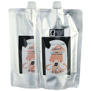 럭셔리 엑스트라7 세피아 오징어먹물 헤어 컬러 500ml