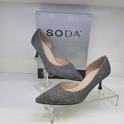 소다 NC11 여성 펌프스 싸이드오픈 굽7센티 FLS216