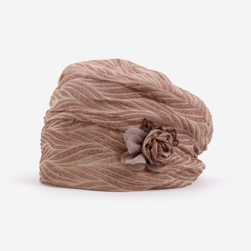 닥스 모자 소프트 헤링본 패턴 비니 DK26WEO001