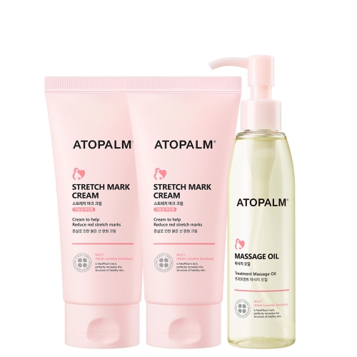 아토팜 임신 축하 선물세트 (튼살크림+오일)