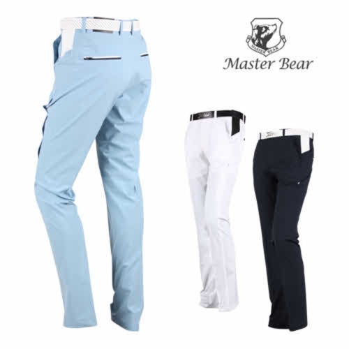 럭스  남성 봄 여름 골프웨어 편한 립 밴딩 스판 골프 바지