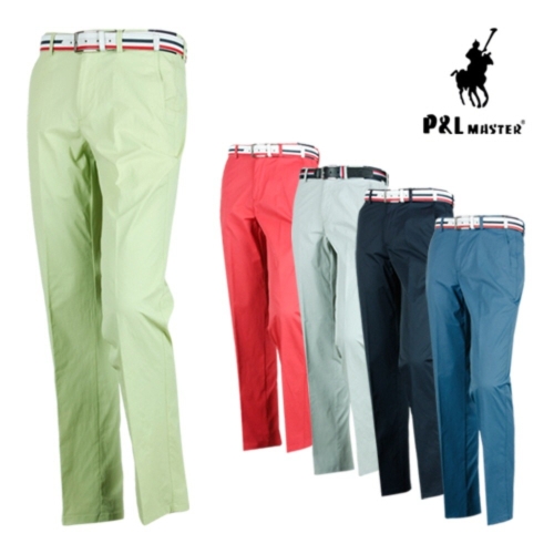 럭스  남성 봄 여름 골프웨어 골프 편한 스판 UV차단 바지